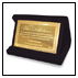 placa homenagem